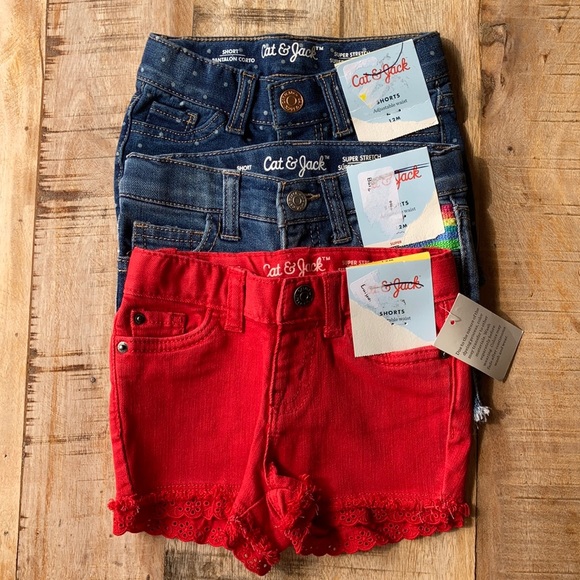 Cat & Jack Other - NWT Cat & Jack girls shorts 12m